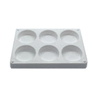 DBLG Imports - Plateau en plastique empilable avec 6 emplacements-Empilable