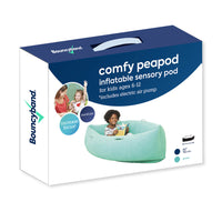 Bouncyband Comfy Hugging Peapod Sensory Pod - 60" - Ages 6-12 - Green-Deep pressure offers a comforting caressing hug, enabling a calming sense of security