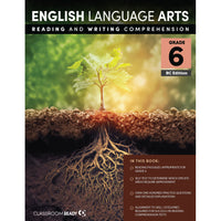 Classroom Ready - Cahier d’exercices et guide d’étude de compréhension en lecture et en écriture anglaises - 6e année - Édition C.-B.-Reliure à spirale : Le livre s’ouvre à plat pour faciliter la réalisation des exercices et questions pratiques par tous les élèves