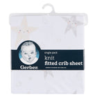 Gerber Childrenswear - Drap de berceau en tricot - Céleste - Étoiles-Nos essentiels ont été certifiés indépendamment STANDARD 100 by OEKO-TEX  afin que vous n'ayez pas à vous soucier des substances nocives