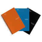 Five Star - Cahier à 2 sujets en papier épais de première qualité, 9 1/2 po x 6 po - couleurs variés-Couvertures en poly résistante avec dos robuste