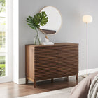 Modway Render 47" 6-Drawer Dresser - Walnut-Wood Grain Laminate