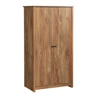 Sauder River Ranch Storage Cabinet - Sindoori Mango-Multi-room storage: This functional cabinet can meet your storage needs in a variety of rooms – living room, kitchen, utility, or bedroom