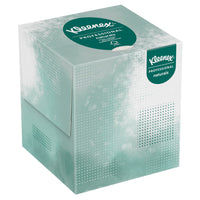 Kleenex - Cube de mouchoirs en papier Professional Naturals Boutique pour entreprise - boîte de mouchoirs verticale - 2 épaisseurs - Paquet de 36-90 feuilles/boîte, 36 boîtes/caisse, 3 240 feuilles/boîte