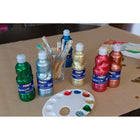 Prang Washable Metallic Tempera Paint - 16 oz. - Assorted Colours - 6 Pack-10