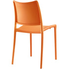 Modway - Hipster Fauteuil d’appoint de salle à manger Ensemble de 2 - Orange-Pour un usage intérieur ou extérieur