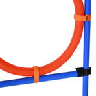 PawHut Dog Pet Agility Training Kit with High Jump, Weave Pole and Ring-Inspires interactive fun 