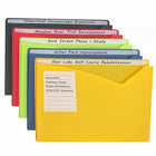 Chemises de classement en poly inscriptibles C-Line, couleurs assorties, paquet de 20-Excellent moyen de diviser, d'organiser et de coder les projets en couleur.
