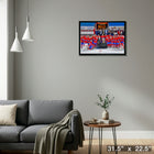 Montreal Canadiens Clarence S. Campbell Bowl - Framed Canvas - 31" x 22"-Ready to hang - arrives fully assembled