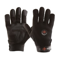 Impacto AV408 Full Finger Impact Mechanic Glove, Medium-Anti-impact and anti-vibration mechanic's glove
