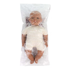Miniland - Poupées en tissu doux - 15-3/4" - Hispanique-Vêtu d'une grenouillère cousue