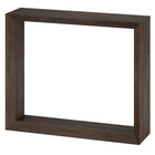 Hudson&Canal Osmond 36"W Console Table - Alder Brown-Tabletop features a weight capacity of 50 lbs