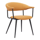 Zuo Sima Dining Chair - Brown-Assembly required