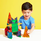 MAGNA-TILES Combo 62-Piece Magnetic Construction Set-Developmental: Encourages the development of hand-eye coordination and fine motor skills, while spurring creativity. 