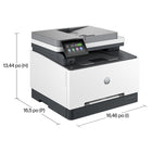HP - Color LaserJet Pro MFP 3301fdw Imprimante couleur tout-en-un sans fil, scanner, copieur, impression recto verso, fax-Impression Sans Fil: Restez connecté grâce au Wi-Fi bibande avec réinitialisation automatique, qui détecte et résout automatiquement les problèmes de connexion