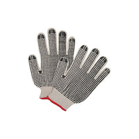 Zenith Safety Dotted Gloves, Poly/Cotton, Double Sided, 7 Gauge, X-Large, 120 Pack-Coating Double Sided