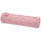 Merangue - Trousse à crayons donut en tissu - Rose-Trousse à crayons cylindrique, contient des fournitures scolaires et du matériel d'écriture