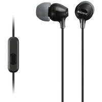Sony In-Ear Headphone for Smartphone - Black-Integrated microphone and smartphone playback control