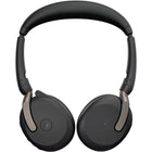 Jabra Evolve2 65 Flex Link380C UC Stereo Headset-Active Noise Cancellation (ANC): Hybrid ANC