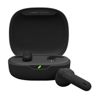 JBL Vibe Flex 2 True Wireless Earbuds - Black-JBL Pure Bass sound: JBL Vibe Flex 2 earbuds feature 12mm dynamic drivers that deliver exciting JBL Pure Bass sound
