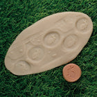 Yellow Door Let's Roll - Forest Friends Rollers - Set of 6-Made from our durable stone mix, each set contains six rollers (each measuring approximately 3" x 1-1/4") and are easy to clean. Safe for age 2+.