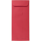 JAM Paper #10 Policy Envelopes, 4 1/8 x 9.5, Brite Hue Red Recycled, 100 Pack (25048g)-Christmas red
