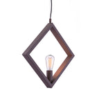 Zuo Rotorura Ceiling Lamp - Rust-Works with dimmer (Dimmer Not Included)