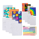 Art 101 Paint by Number 99-Piece Activity Kit-Includes 80 paint pods of bright and pigmented paints