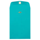 JAM Paper – Enveloppes de couleur à catalogue, ouverture en extrémité avec attache, 6 po x 9 po, papier recyclé, bleu, paq./25-Ouverture en extrémité