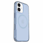OtterBox Symmetry Clear Compatible with MagSafe Case with Camera Control for iPhone 17 - Silver Glade Blue-Ultra-sleek design that flows with the lines of your phone