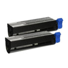 Okidata 45807110 B432/512 OEM Toner - Standard Yield - Black - 2 Pack -Manufacturer: Okidata