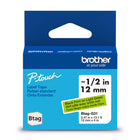 Brother Genuine BTAGG31 Label Tape for P-touch Label Makers - 12 mm W x 4 m L - Black on Light Green-Whatever your project, you have our word on it.Trust Brother, Canada’s reliable label maker brand for all your labelling needs.