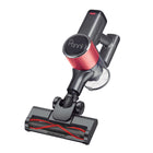 Panni - Aspirateur balai autonome sans fil 4 en 1 S1 MAX avec outil de nettoyage multi-surfaces - Rouge-Technologie double cyclonique. Le système de séparation retient les poussières fines et les saletés dans le bac, assurant ainsi une performance d'aspiration constante.