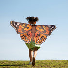 Insect Lore Dress-Up Painted Lady Butterfly Wings-Bright printing on both sides