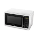 Commercial Chef 0.9 cu ft. 900W Countertop Microwave - White-Preset Menus: This small microwave countertop heats common foods with the touch of a button. Preset Menus on this microwave 0.9 cu ft include Popcorn, Potato, Pizza, Frozen Vegetable, & more.