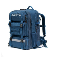 Bluetti Solar Backpack 1268.8Wh Power Station-All-in-One Design: Integrating an ultra-slim power station and a 42L backpack.