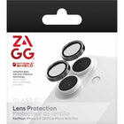 ZAGG InvisibleShield Glass Elite Anti-Reflective Lens Protector for iPhone 17/iPhone 16/16 Plus - Silver Glitter-Advanced Clarity: Glass Elite’s advanced clarity allows you to capture crystal clear pictures