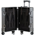 Champs - Bagages à main en aluminium Elite Collection-8 roues pivotantes à 360 degrés