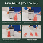 Instaseal Compact Upright Bag Food Vacuum Sealer-Airtight double seal instaseal vacuum sealer ensures food stays fresher for longer compared to traditional freezer bags, with no risk of freezer burns