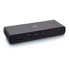 C2G - Thunderbolt 4 & USB-C 10-en-1 station d’accueil à double écran - Noir-Port Ethernet filaire pour les cas où la sécurité l’exige ou lorsque le Wi-Fi n’est pas disponible