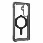 UAG Plasma XTE Rugged Kickstand Cell Phone Case with Magnets for Galaxy S26+ - Ash/Titanium-Eco: Black TPU Made of Recycled Material
