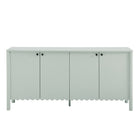 Modway Emmeline 66" 4-Door Scalloped Sideboard Cabinet - Sage-7