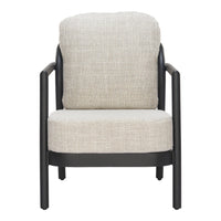 Zuo Rein Accent Chair - Beige-Removable and washable cushion cover