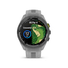 Garmin - Approach S70 - Lunette en céramique noire avec bracelet en silicone gris-9