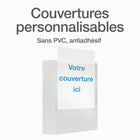 Cardinal® - Reliure XtraLife ClearVue verrouillable à anneaux en «D», blanche, 2 po-Capacité de 540 feuilles; anneaux de 2 po