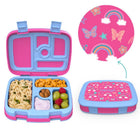 Bentgo Kids Prints 5-Compartment Lunch Box Set - Rainbow-Matching Prints: We combined your favorite prints in one convenient lunchtime bundle! Add even more Bentgo essentials in the same designs, like lunch bags, backpacks, ice packs, and more from the Bentgo Kids Prints collection 