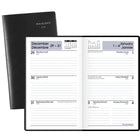 AT-A-GLANCE 2026 Weekly Pocket Planner - 6-1/16" H x 3-5/8" W - Black - Bilingual-Page size: 6-1/16" H x 3-5/8" W