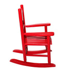 Dura Housewares Bohdi Child Rocker - Red-Smooth rocking motion for added enjoyment
