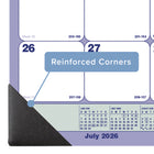 Blueline 13 Months Monthly Academic Desk Pad - July to July - 21 1/4" L x 16" W - English-Perforated, top-bound tear-off sheets