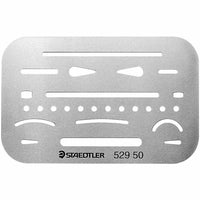 Staedtler Mars 529 Erasing Shield - Silver-Erasing Shield